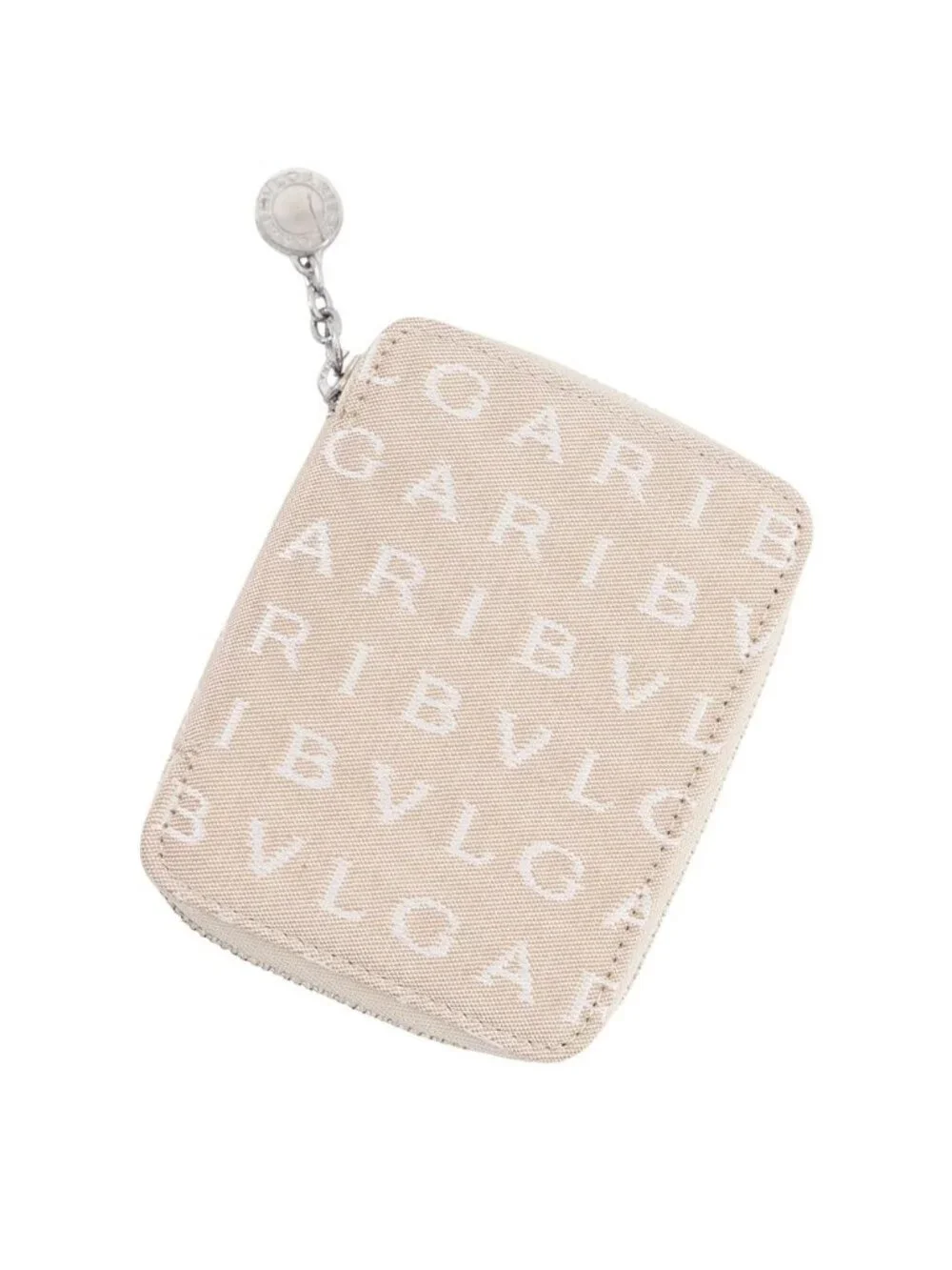 Bvlgari Diary Logo Mania Mini Pocket Zip Notebook Agenda